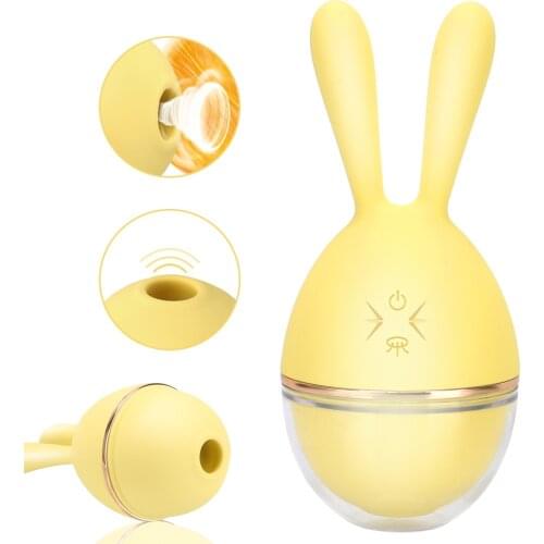 Clit Sucking Vibrator Clitoris Stimulator Sex Toys for Women 10 Speeds Nipple Vaginal Massager Tongue Licking Egg