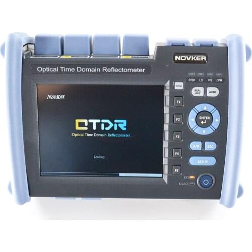High QualityOTDR NK6000 Original 1310/1550nm 35/33dB Multi-Function Optical Time domain Reflectpmeter 5mw touch screen
