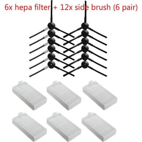 KT-518 Robot Vacuum Parts Hepa Filter Side Brush for kitfort KT-518 kt 518 robotic Vacuum cleaner parts accessories