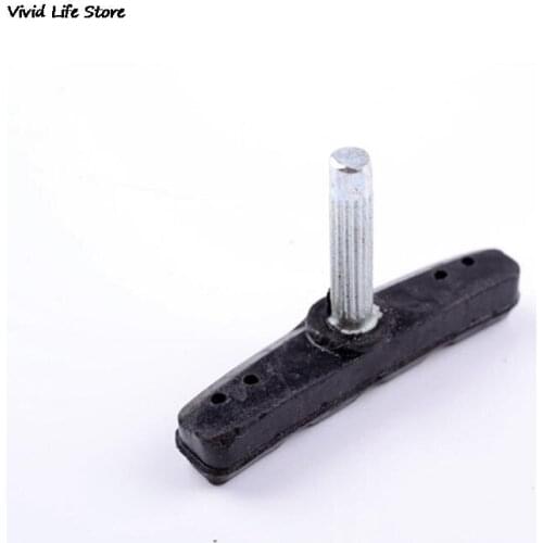 1 Pair Rubber Bike Brake Pads V Brake Pad Cycling Brake Blocks Holders for Mountain Bike City Bike Folding Bike Braking Tool