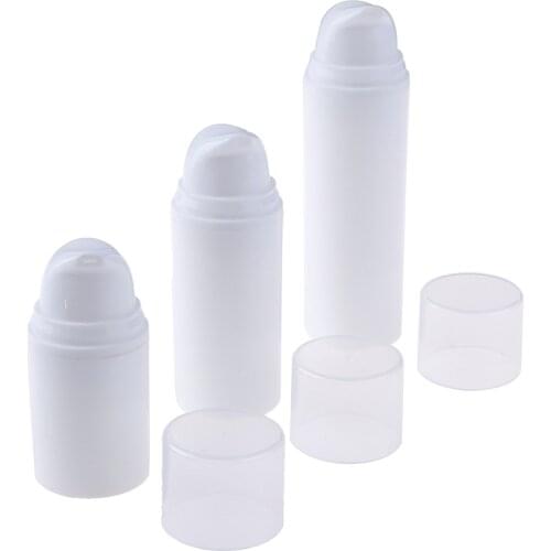 1PCS 15ml/30ml/50ml Empty Plastic Cosmetic Portable Travel Liquid Bottles Airless Pump Vacuum