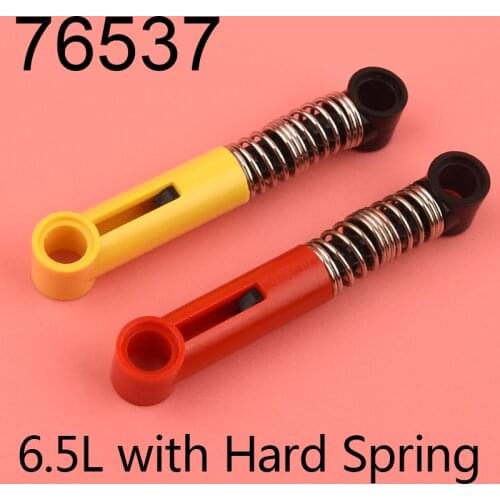 10Pcs High-Tech Building Blocks Parts 76537 Shock Absorber 6.5L with Hard Spring MOC Brick Parts DIY Accessories Toys