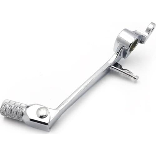 Aftermarket free shipping motorcycle parts Silver Folding Brake Shift Pedal Foot Lever For Yamaha YZF R6 YZF-R6 2006-2010 chrome