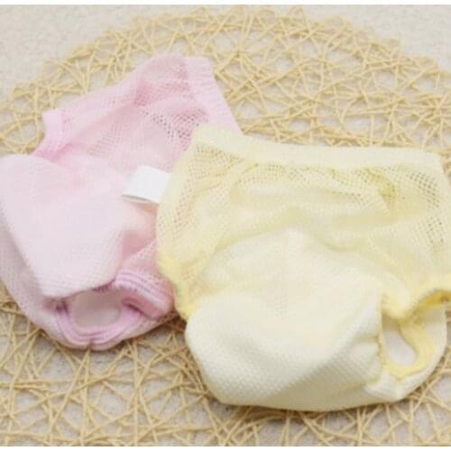 Baby Cotton Training Pants Panties Baby Breathable Diapers Cloth Diaper Nappies Infants Children Underwear Nappy