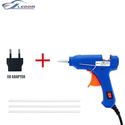 DIY Mini Guns Hot Melt Glue Guns Adhesive Stick Silicone Guns Thermo Gluegun Industrial Electric Repair Heat Dent Repair Tools