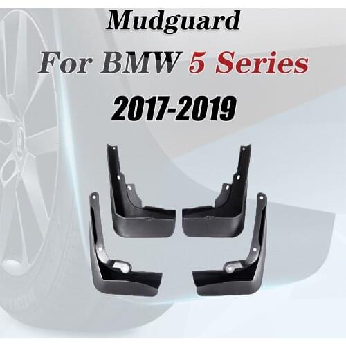 For BMW 5 Series G30 2017 2018 2019 Front Rear Car Fender Mud Guard Flaps Splash Flap Mudguards Accessories G30 520i 525i 528i