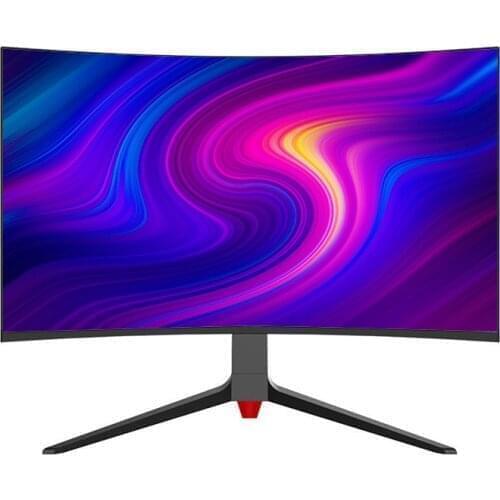 144hz 24 Inch 4K Curved Gaming Monitor For Pc Game Competition 4K 144hz 24" LCD Computer Display Pc Screen HDMI Display