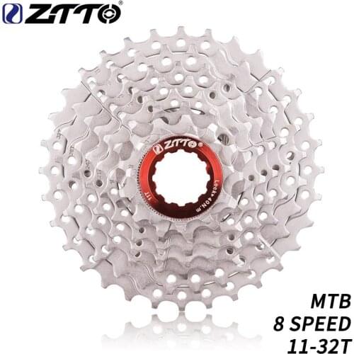 8 Speed 11-32T MTB Bicycle Cassette Free Wheel Mountain Bike Steel 8s 8v K7 Freewheel Flywheel Mountain Bicycle Parts
