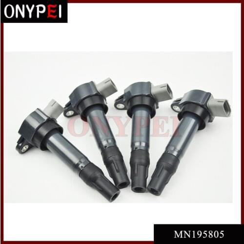 4pcs/lot Ignition Coil MN195805 For Mitsubishi Colt VI VII 1.3L ASX Lancer Sportback 1.6L