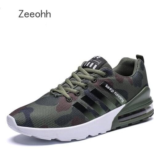 Zeeohh Season Breathable Men Shoes Casual Shoes Men Fashion Camouflage Shoes Men Sneakers Big Size Zapatillas Hombre 2019 New