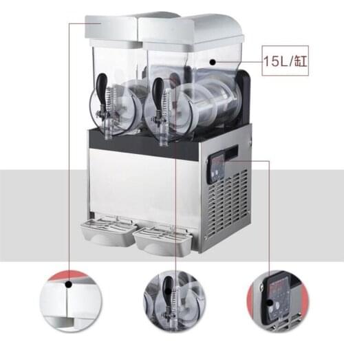 110V/220V Snow Melting machine/Three Tank Slush Machine/Cold Drink Maker/Smoothies Granita Machine/Sand ice machine