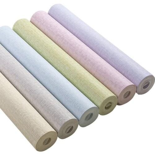 Solid Matte Vinyl self adhesive Wallpaper For Walls DIY Waterproof Wall Stickers Home Decor Films Living Room Kitchen