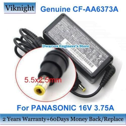 Genuine For PANASONIC TOUGHBOOK CF-Y5 CF-R CF-T CF-Y7 SERIES CF-R3 CF-R4 CF-R5 16V 3.75A 60W CF-AA6282A CF-AA6372A CF-AA1633AM1