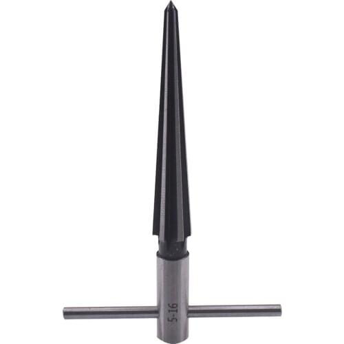 Pouvoir T Handle Tapered Reamer 5/32" to 5/8" Bridge Pin Hole Repairmans Taper Reamers