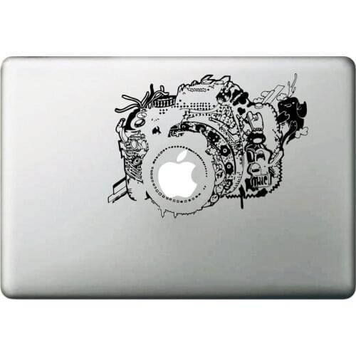 Vintage Camera Vinyl Decal Sticker for DIY Macbook Pro / Air 11 13 15 Inch Laptop Case Cover Sticker
