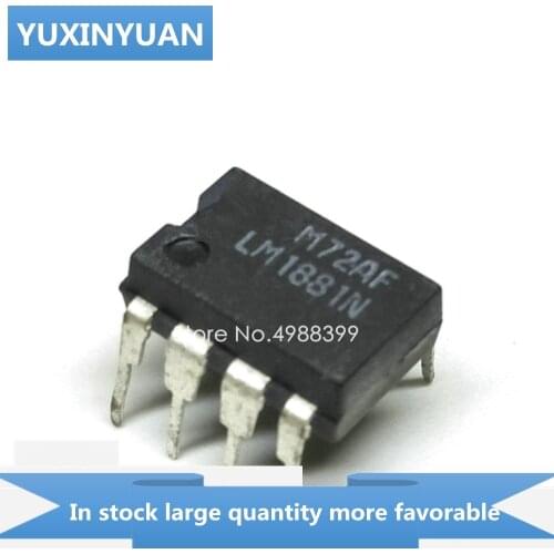 YUXINYUAN 10PCS/LOT LM1881N LM1881 LM 1881N 1881 DIP8 in stock in stock