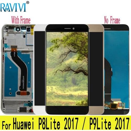 5.2" LCD For Huawei P8 Lite 2017 LCD Display Touch Screen Digitizer Assembly Replacement for Huawei P9 lite 2017