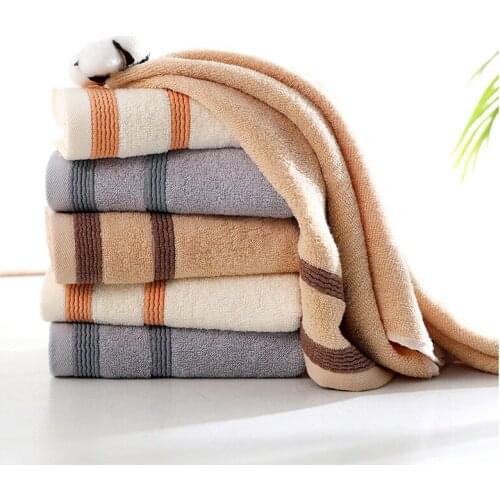 1pc 34x74cm Cotton Towels Face Hand Hair Towels Loop Towel Terry Facecloth Washcloth Home Hotel Use