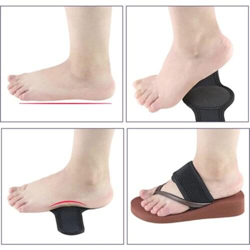 1 Pcs Orthopedic Adjuster Arch Support Orthotic Insole Flat Foot Flatfoot Corrector Pedicure Insoles Cushion Pad Foot Care J0028