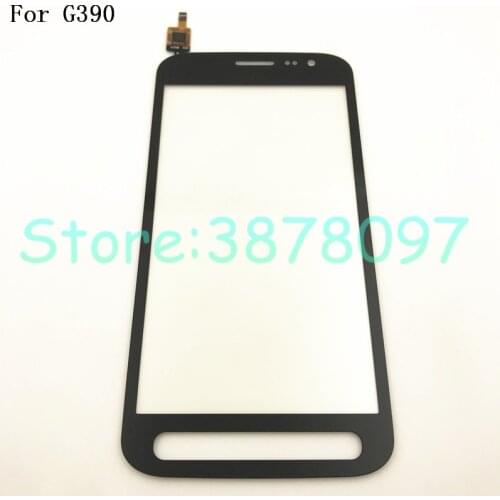 Original 4.8 inches For Samsung Galaxy Xcover 4 SM-G390F G390 Touch Screen Digitizer Sensor Outer Glass Lens Panel With Logo