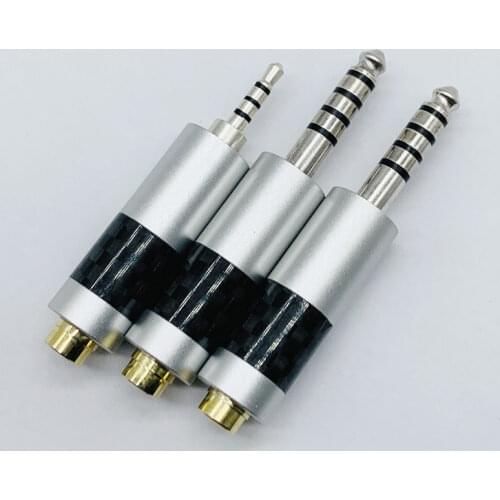 2.5mm 3.5mm 4.4mm plug male to female seat