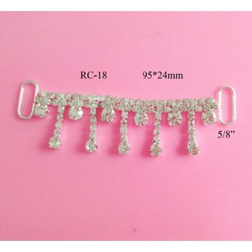 Free shipping rhinestone connector 10PCS (RC-18)