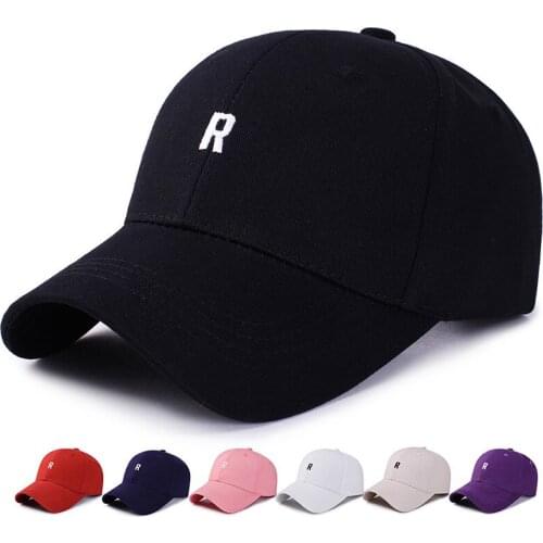 Summer Unisex Leisure Shade baseball cap women cotton fashion Letter embroidery Snapback men street Hip hop hat Adjustable A59