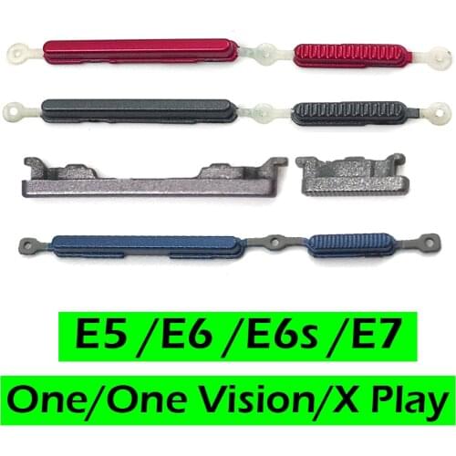 Power Button+Volume Side Key Button For Moto E6S E6 E5 E 2020 One X Play One Vision One Action One Fusion Plus Replacement Parts