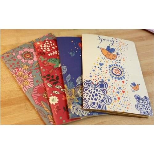 Beautifull Sketchbook Diary drawing Painting graffiti paper Sketch book pocket notebook School Supplies