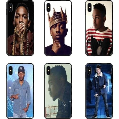 Sweet Black Soft TPU Capa Cover Case For Huawei P8 P9 P10 P20 P30 P40 Lite Plus Pro 2017 P Smart 2019 Hip Hop Star Kendrick