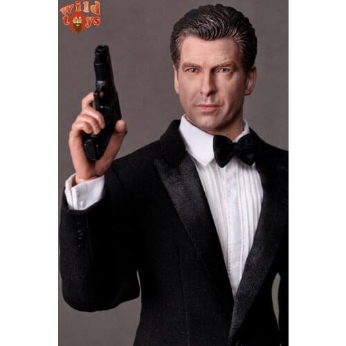 1/6 DID WT21 MI6 Special Agent Paul Agent 007 Bond Pierce Brosnan 12-inch action figure model toy