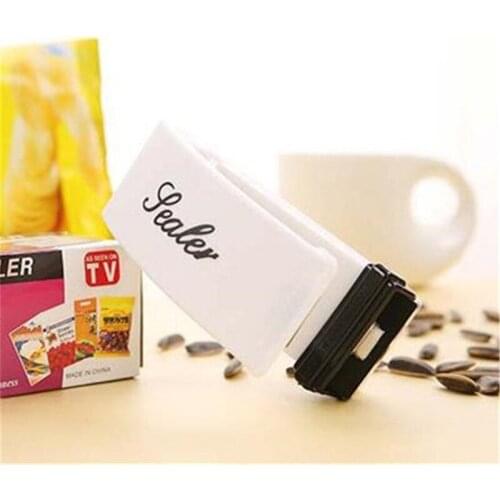 Portable Bag Clips Handheld Mini Electric Heat Sealing Machine Impulse Sealer Seal Packing Plastic Bag Kitchen Tool Home Use