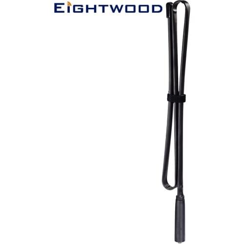 Dual Band SMA Jack 108cm Foldable UHF/VHF Ham Radio Antenna for CS TacTical Baofeng UV-82 UV-5R UV-B5 GT-3 BF-F8HP UV-5RA UV-5RE