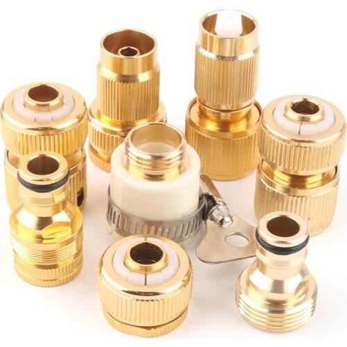 1pc Car Washing Connectors Garden Hose Connectors Garden Quick Connectors Agricultural irrigation Repair Water Tap Adapters