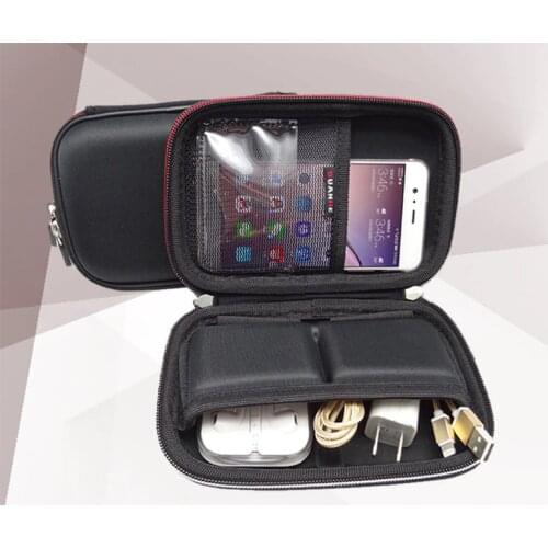 GUANHE Storage hard drive Pouch Bag Case for Accessory Mouse, Cellphone, Cables, SSD, HDD Enclosure, Power Bank