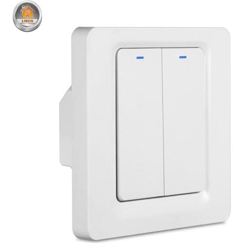 Smart Home Touch Switch Works with Alexa & Google Home Echodot Waterproof Bathroom Smart Light Switch with Voice Control