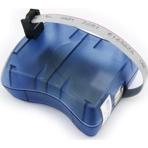 USB AVRISP XPII AVR ISP Programmer compatible with AT AVRISP mkII from ATMEL professional In-System Programmer