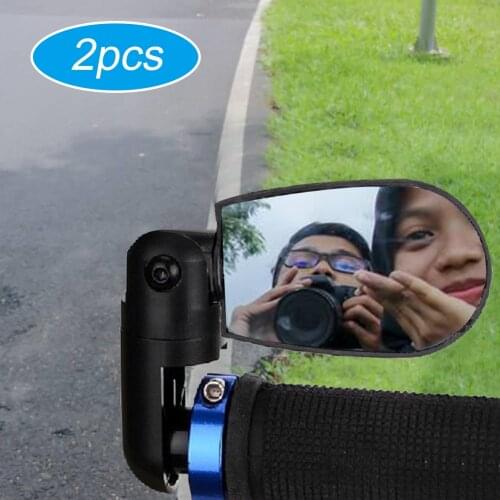 Handlebar Rear View Mirrors Bike Cycling Bicycle Adjustable Rotation MTB for Outdoor Cycle Biking Entertainment