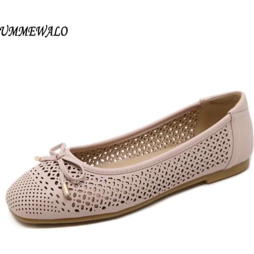 UMMEWALO Flat Shoes Women Soft Slip On Casual Loafer Shoes Ladies Rubber Sole Driving Moccasin Casual Loafer