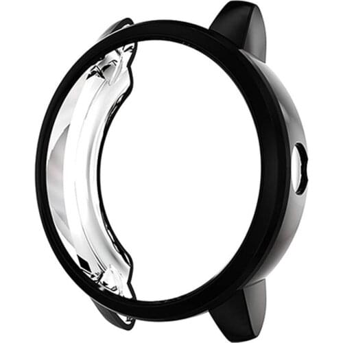 1Pcs For Garmin Vivoactive 3 Trainer Soft TPU Watch Case Protective Cover Electroplated Anti Scratch Silicone Shell Frame Bumper