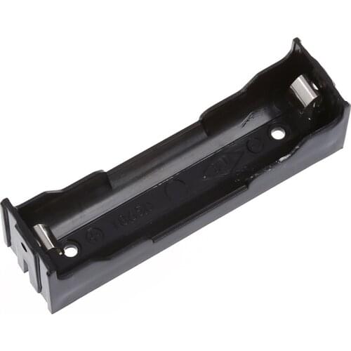 10x Black Open Battery Holder Case Box for 3.7V 18650 Battery