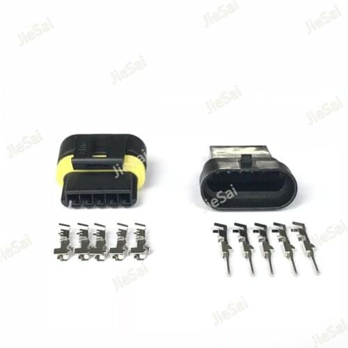 5 Pin 12162825 Female Male Automotive Electrical Connector Ignition Coils Plug