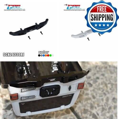 Aluminum Alloy Rear Bumper for AXIAL 1/24 JEEP WRANGLER JLU CRC-AXI00002 RC CAR PART