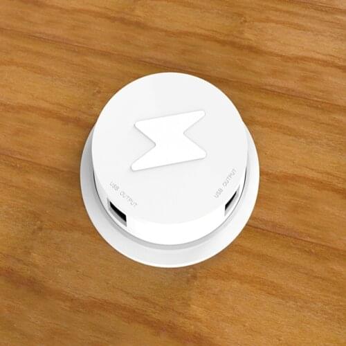 3 in 1 Wireless Charger Desktop Embedded Fast Wireless Charger for iPhone 11 pro X Samsung Galaxy Furniture QI Wireless Charger