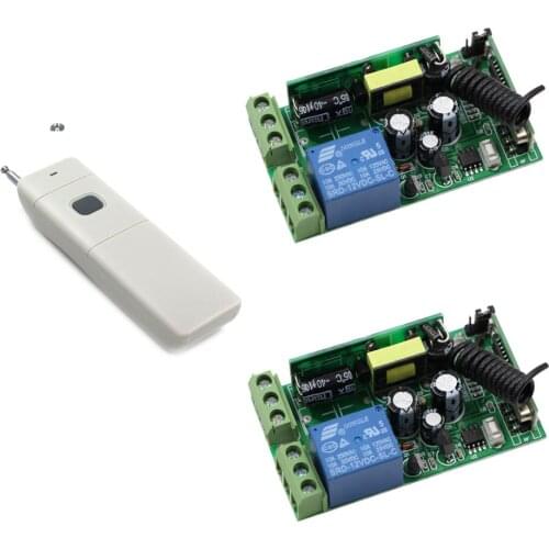 New Wireless Remote Control Switch Water Pump Motor LED Remote Controller Long Range Distance Transmitter 1000W 315Mhz 433MHz