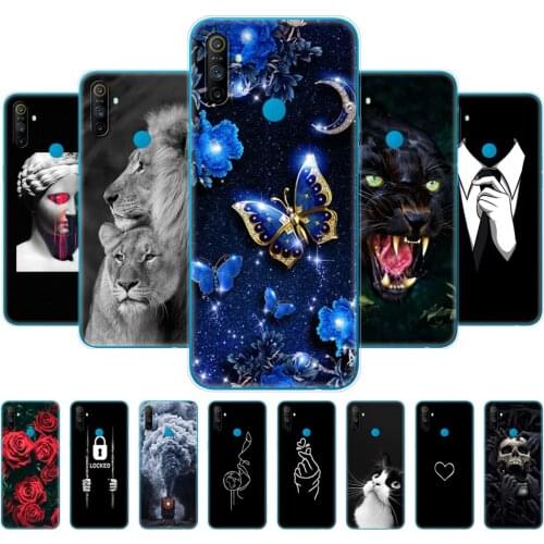 For Realme C3 Case Soft Silicon TPU Back For OPPO Realme C3 RMX2020Realme C 3 Protective Phone Cover Coque Capa Funda 6.5inch