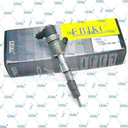 ERIKC Spray 0 445 110 346 Automobile Fuel Injection Set 0445110346 Fuel Inyector Common Rail 0445 110 346 QUANCHAI 4D22E41000