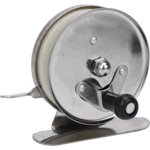 Ice fishing wheel front rafting flying light iron fishing line supplies baitcasting reel round trolling spooler machine spinning