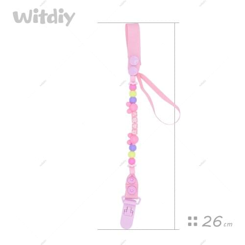 Witdiy Reborn Doll Pacifier Chain Clip