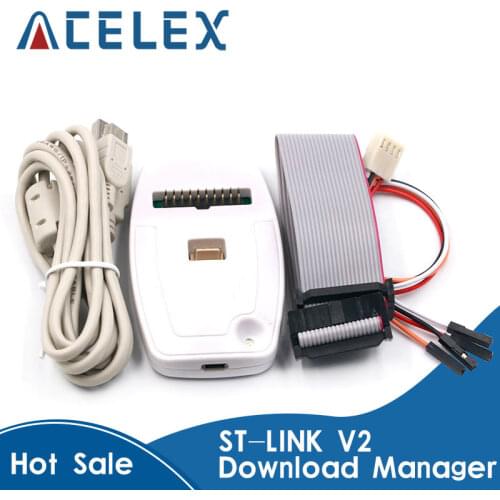 1pcs New ST-LINK/V2 ST-LINK V2(CN) ST LINK STLINK Emulator Download Manager STM8 STM32 artificial device